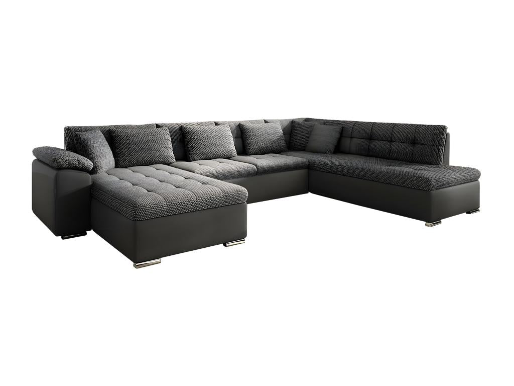Sectional Sofa, 348 X 205 X 76 cm, Gray
