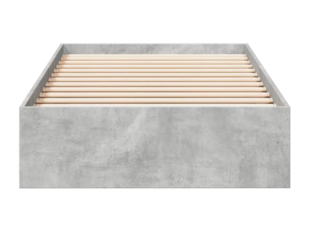 Bed Frame, 90 X 200 cm, Gray