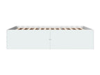 Bed Frame, 120 X 200 cm, White