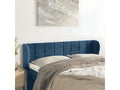 Velvet, Headboard, 147 X 23 X 78/88 cm, Blue