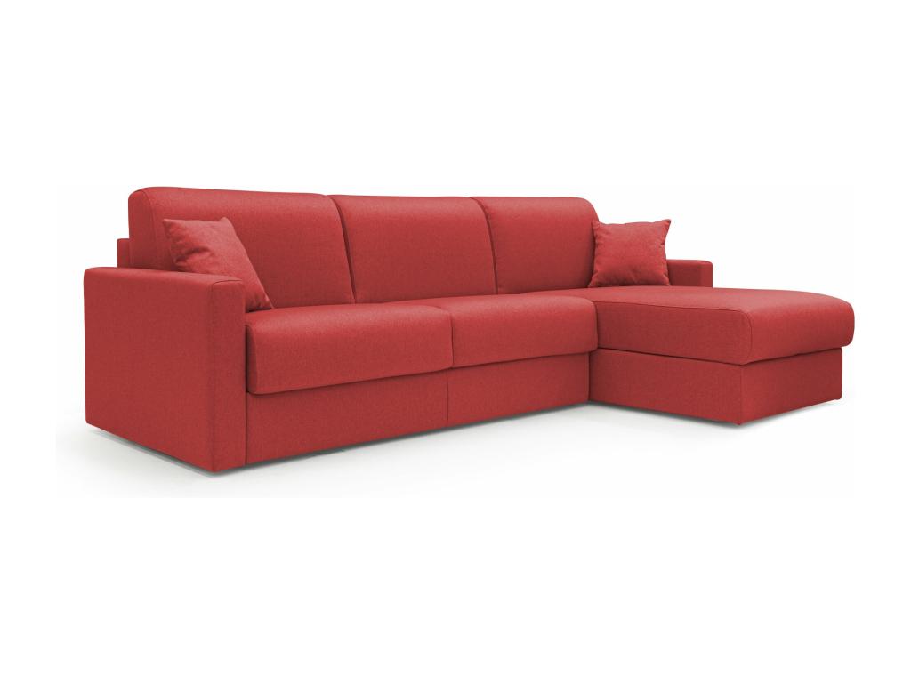 Fabric, Sectional Sofa, Red