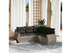 Woven Resin, Outdoor Furniture Set, Gray