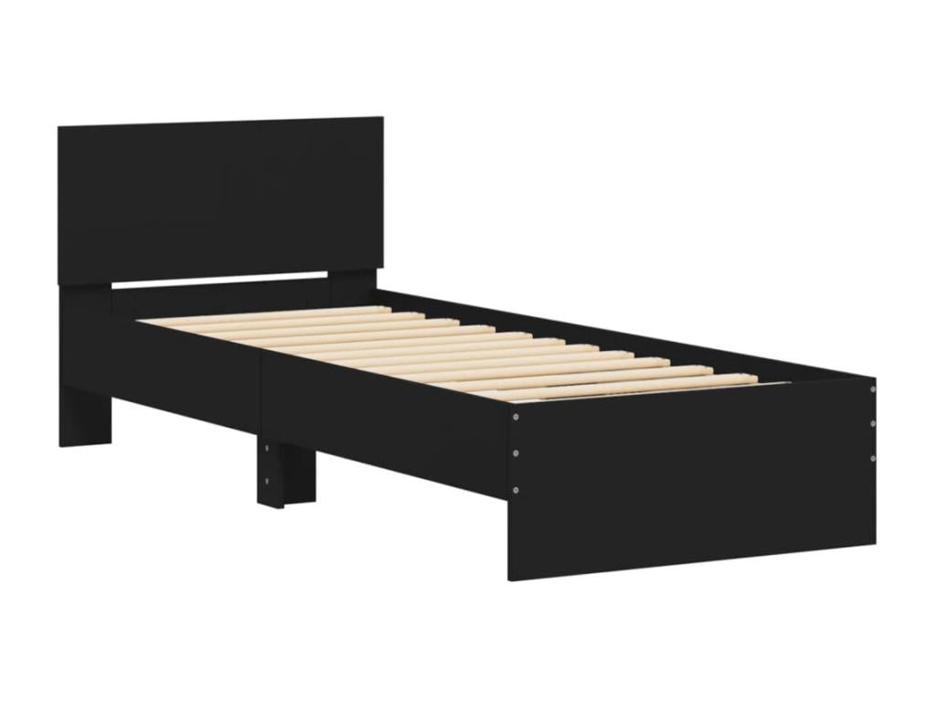 Bed Frame, 90 X 200 cm, Black