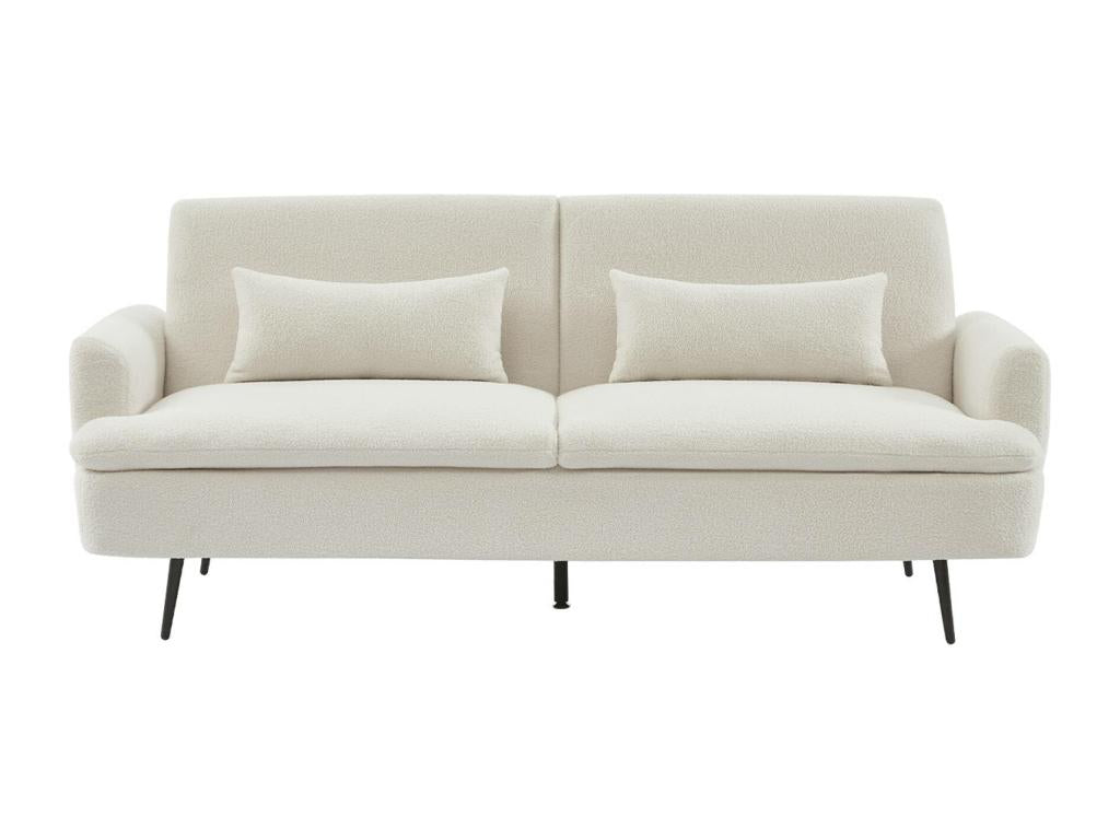 Fabric, Sofa, White