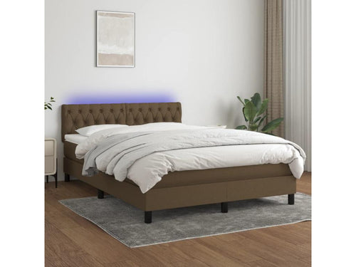 Bed Base, 140 X 200 cm, Brown