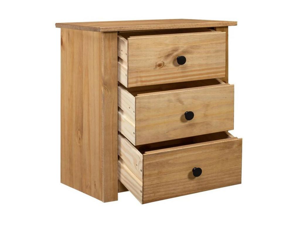 Pine Wood Nightstand