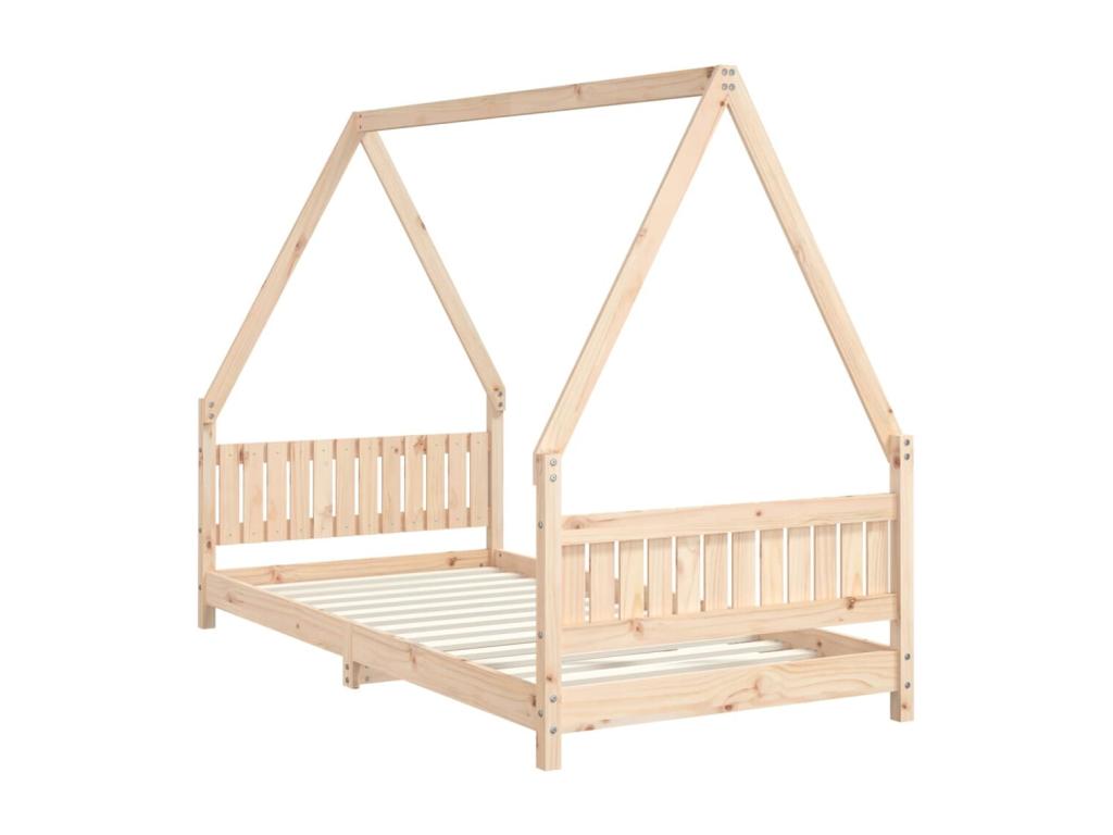 Pine Wood Bed Frame