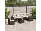 Woven Resin, Outdoor Furniture Set, Brown
