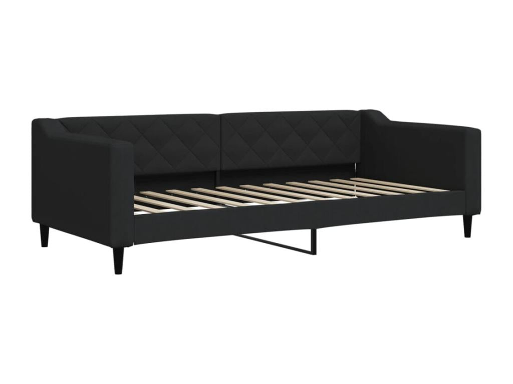 Fabric, Daybed, 90 X 200 cm, Black