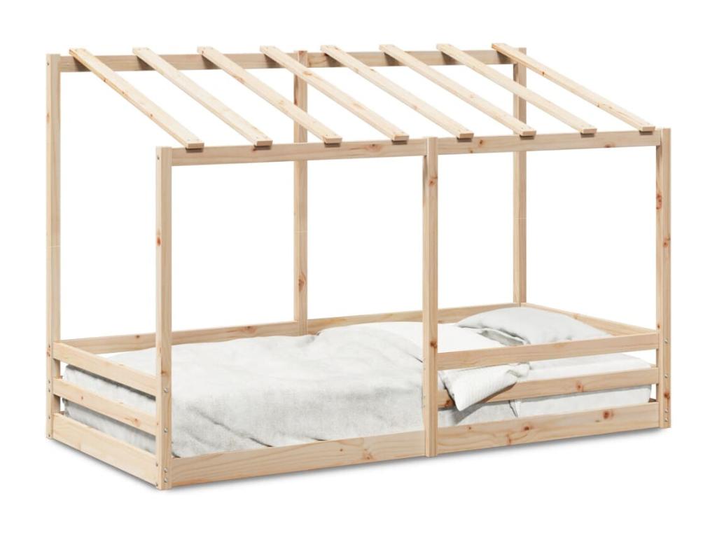 Pine Wood, mattress, 80 X 200 cm, White