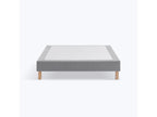 Solid Wood, Bed Base, 90 X 190 cm, Gray