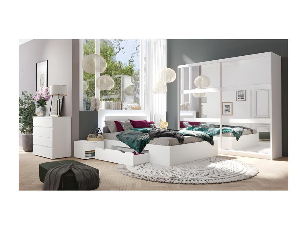 Bed Base, 180 X 200 cm, White