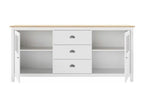 Pine Wood, Sideboard, White