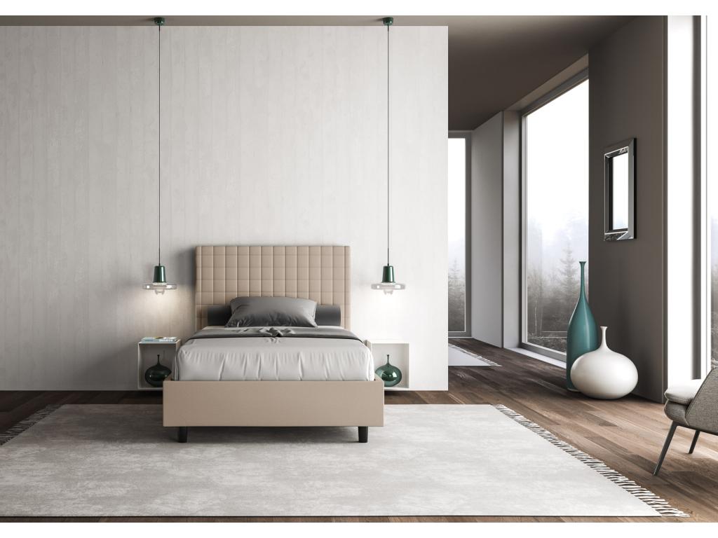 Faux Leather Bed Base