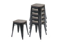 Metal, Stool, Black