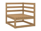 Pine Wood, Outdoor Furniture Set, Brown And Honey
