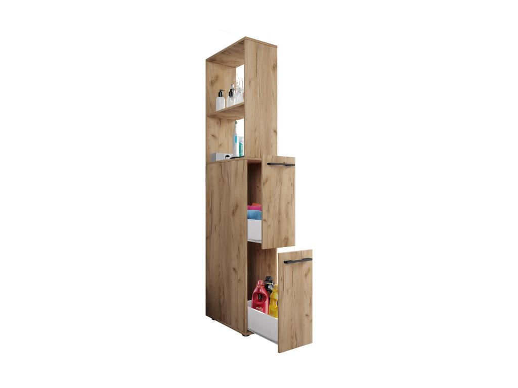 Oak Wood, Wardrobe, Brown
