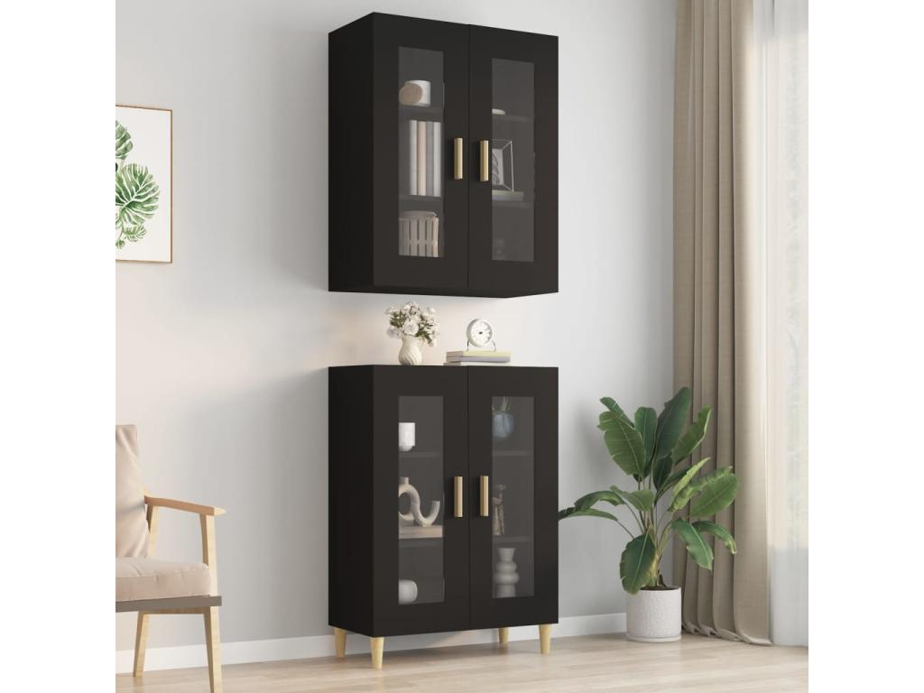 Wardrobe, 69.5 X 34 X 90 cm, Black