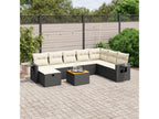 Woven Resin, Outdoor Furniture Set, Black