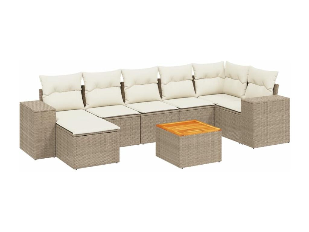 Woven Resin, Outdoor Furniture Set, Beige