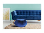 Velvet, Ottoman, Blue