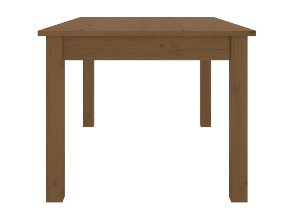 Solid Wood, Coffee Table, 80 X 50 X 40 cm, Brown