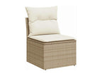 Woven Resin, Outdoor Furniture Set, Beige
