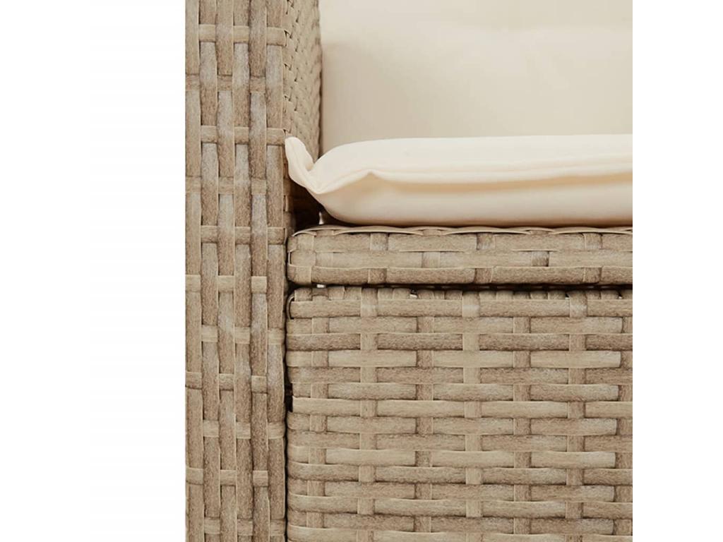 Woven Resin, Outdoor Furniture Set, Beige