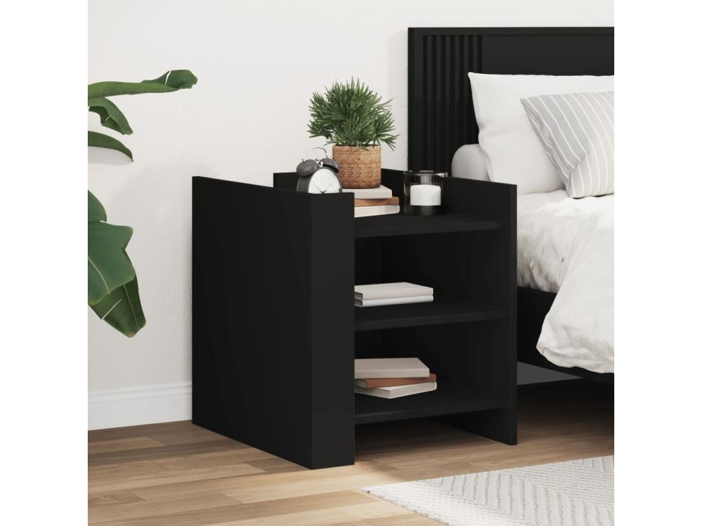 Nightstand, 45 X 50 X 50 cm, Black