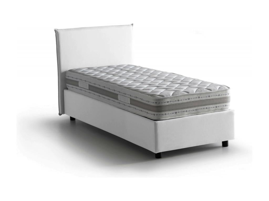 Fabric, mattress, 90 X 190 cm, White
