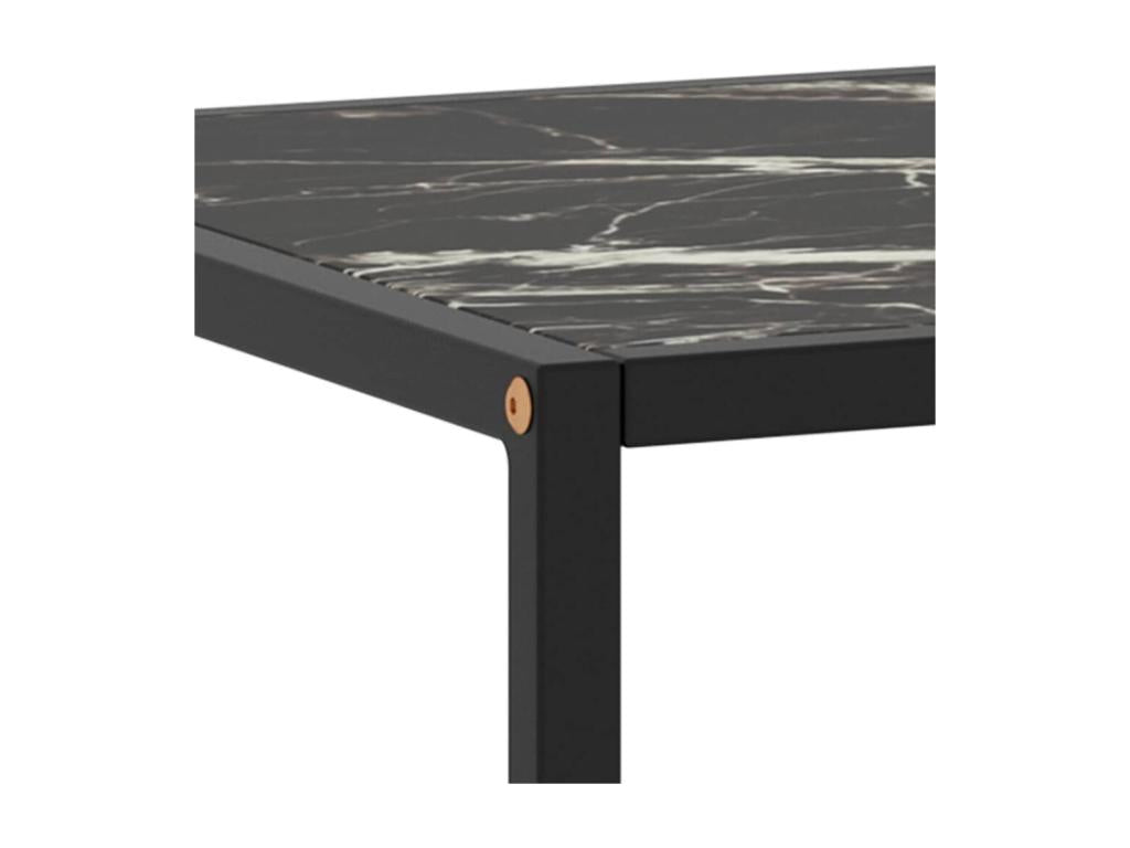 Glass, Coffee Table, Black