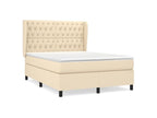 Fabric, Bed Base, White