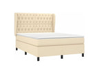 Fabric, Bed Base, White