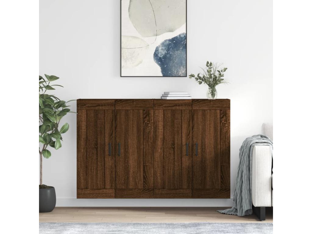 Oak Wood, Wardrobe, Brown