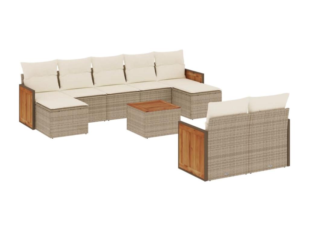 Woven Resin, Outdoor Furniture Set, Beige