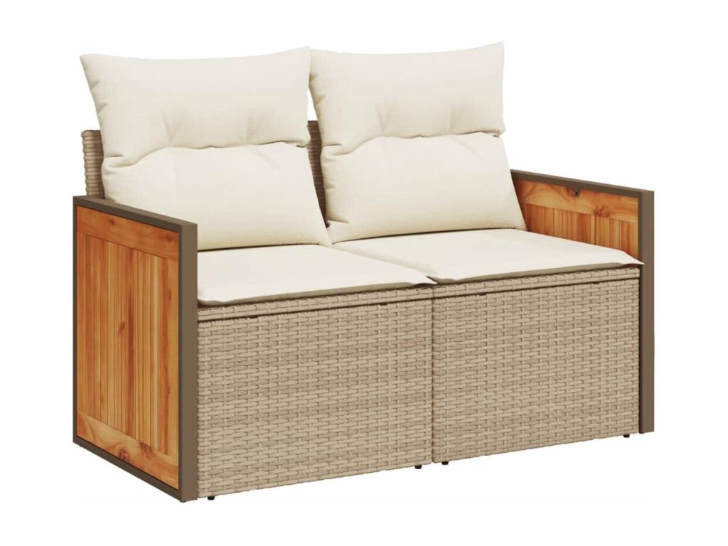 Woven Resin, Outdoor Furniture Set, Beige