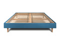 Velvet, Bed Base, Blue