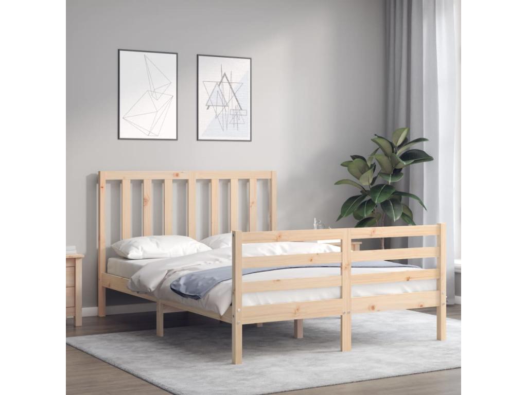 Solid Wood Bed Frame