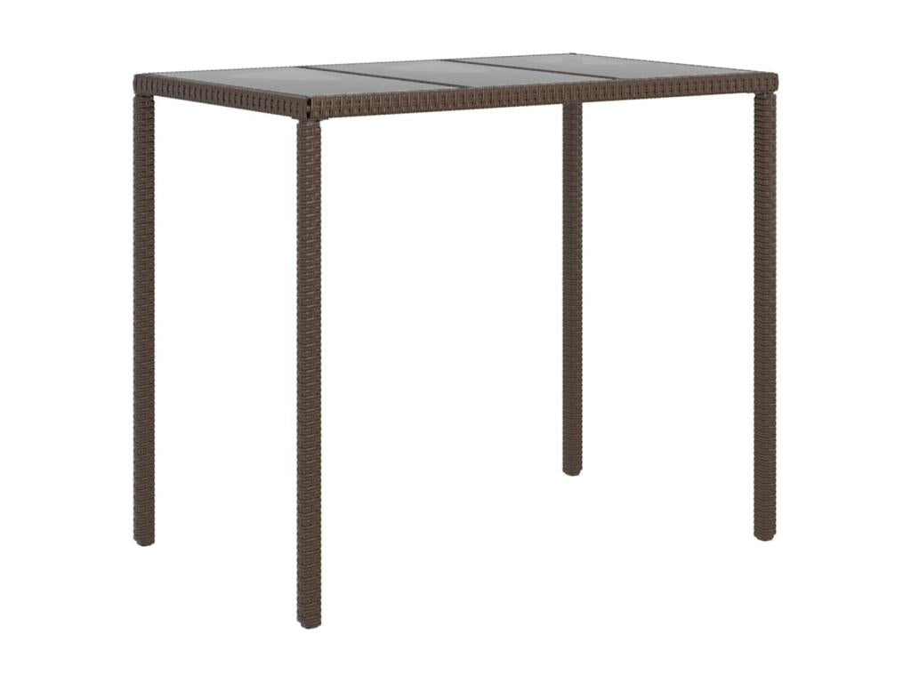 Woven Resin, Outdoor Furniture Set, Brown