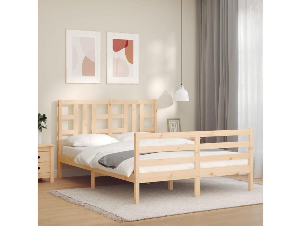 Solid Wood Bed Frame