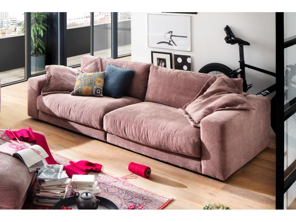 Velvet, Sofa, Pink