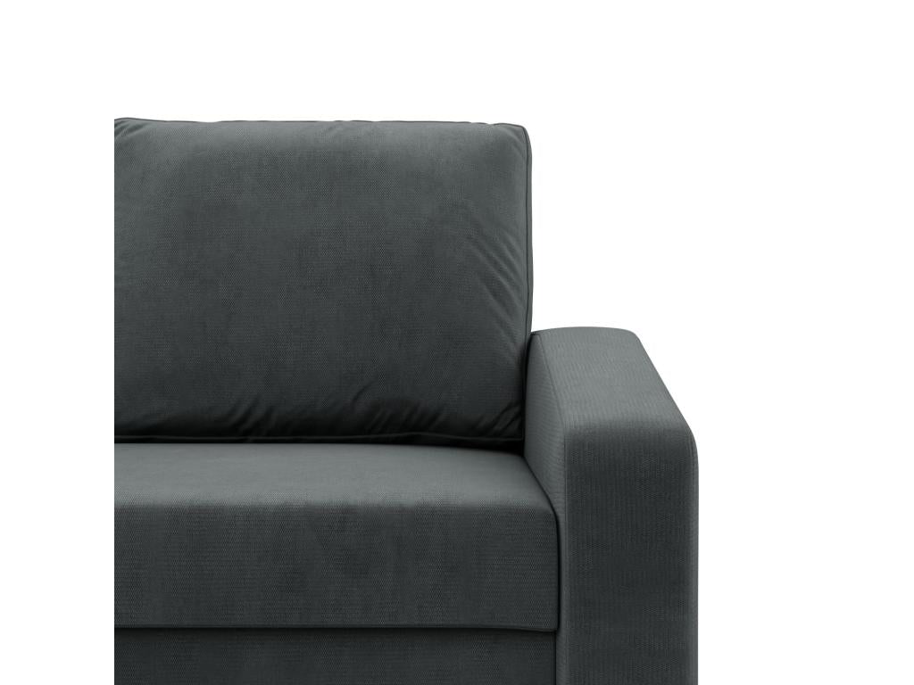 Sectional Sofa, Gray And Dark