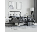 Metal, Bed Frame, Black