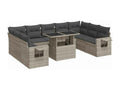 Woven Resin, Outdoor Furniture Set, Gray