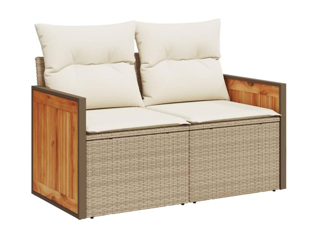 Woven Resin, Outdoor Furniture Set, Beige