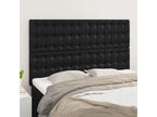 Faux Leather, Headboard, 72 X 5 X 78/88 cm, Black