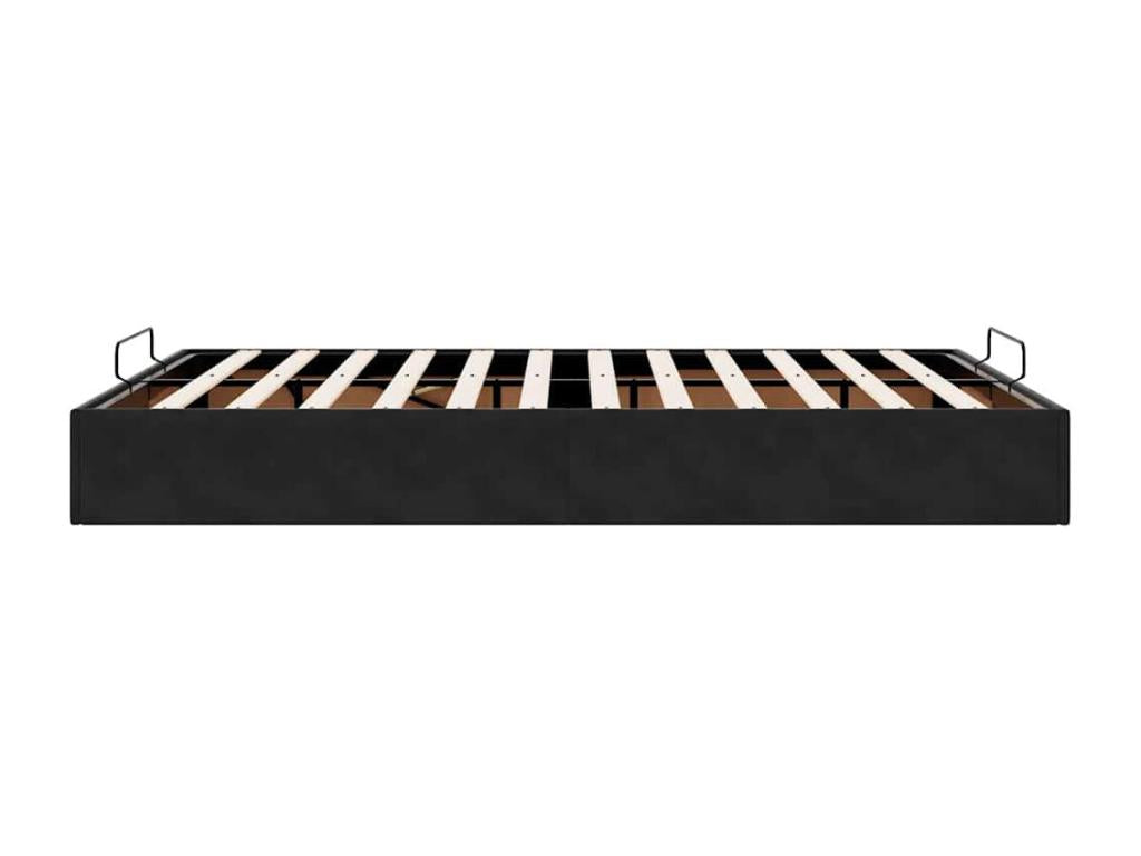 Velvet, Bed Frame, 140 X 200 cm, Black