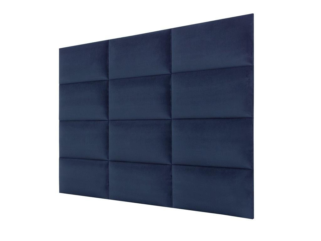 Velvet, Headboard, Blue