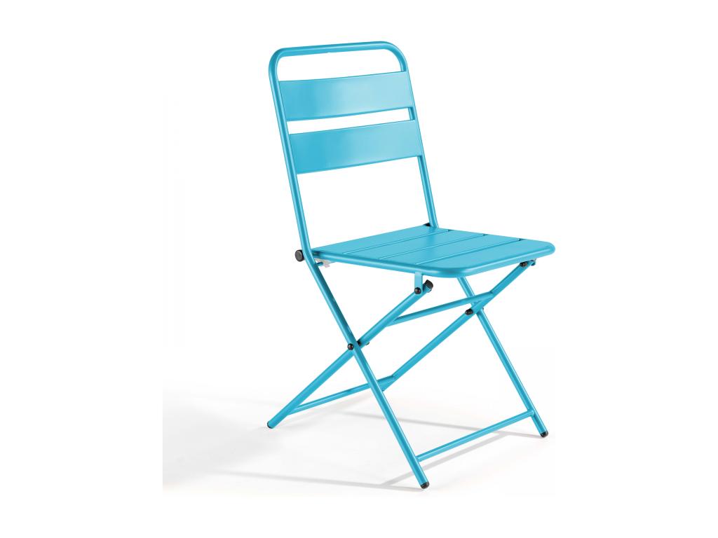 Steel, Outdoor Furniture Set, Blue