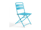 Steel, Outdoor Furniture Set, Blue
